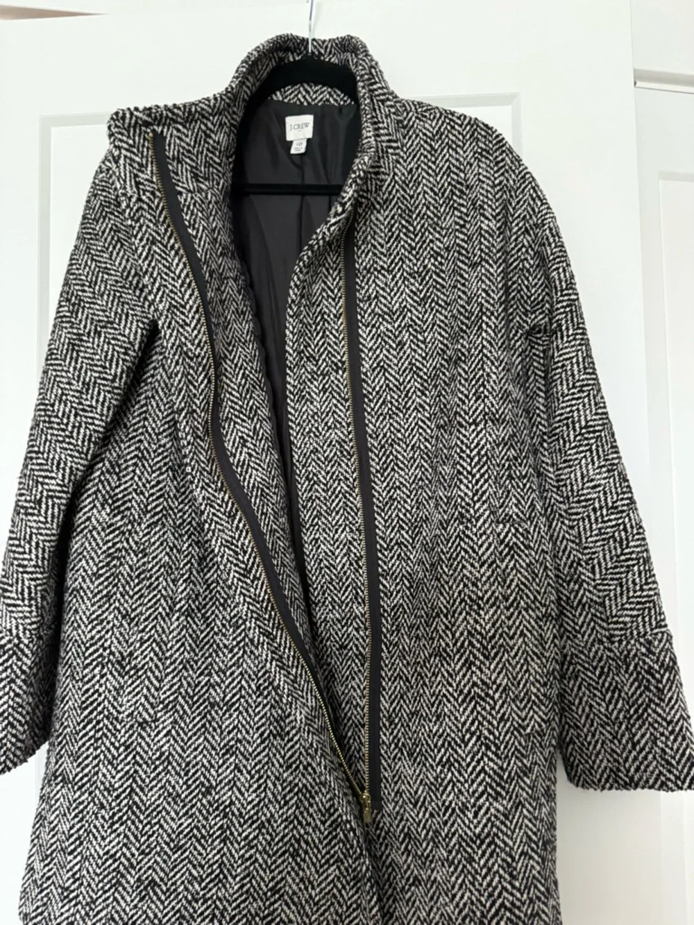 J.Crew Factory New City Coat Size 10 - Picture 4 of 9